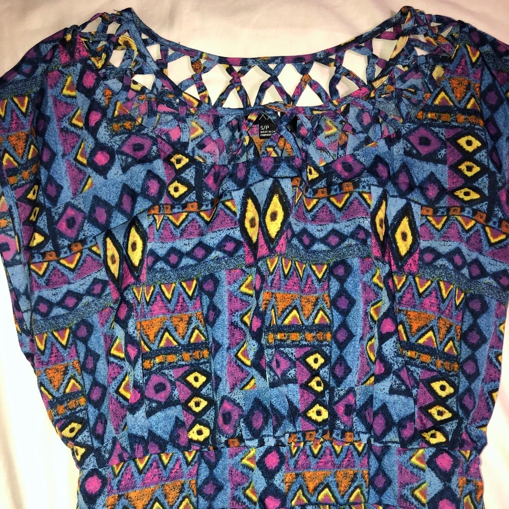 Forever 21 Tribal Pattern Dress